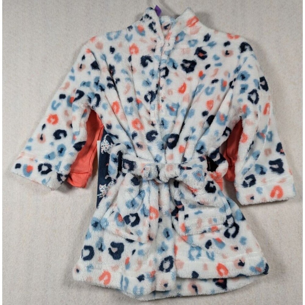 Wonder Nation - Kids 12 Month - Bathrobe & Pajama Set